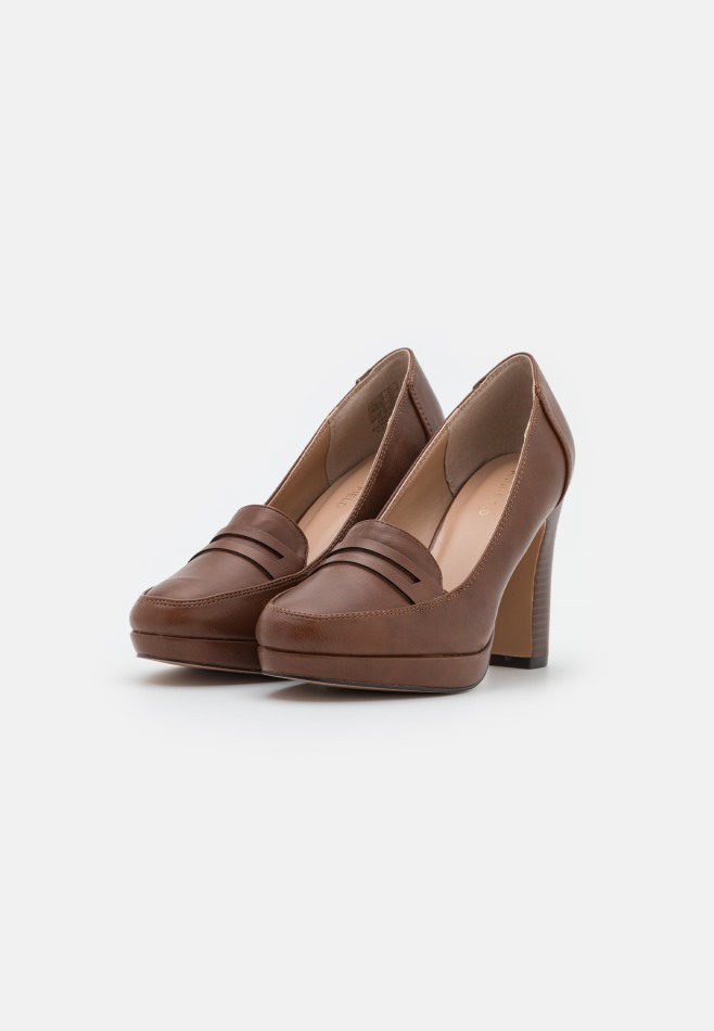 Cognac Gabor | Talons Plateforme Exclusifs